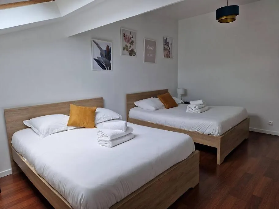 Apartment Wd Saint Roch - Appartement Duplex 202 - Metro 7 Proche Paris Villejuif France